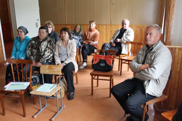 участники слушаний в поселке Пудожгорский
